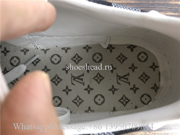 Super Quality Louis Vuitton Damier Low Top Sneaker White