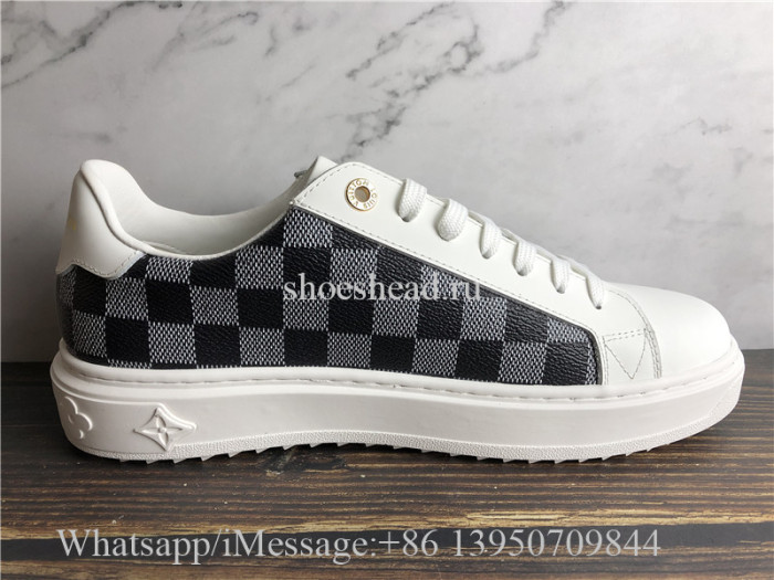 Super Quality Louis Vuitton Damier Low Top Sneaker White