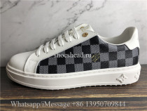 Super Quality Louis Vuitton Damier Low Top Sneaker White