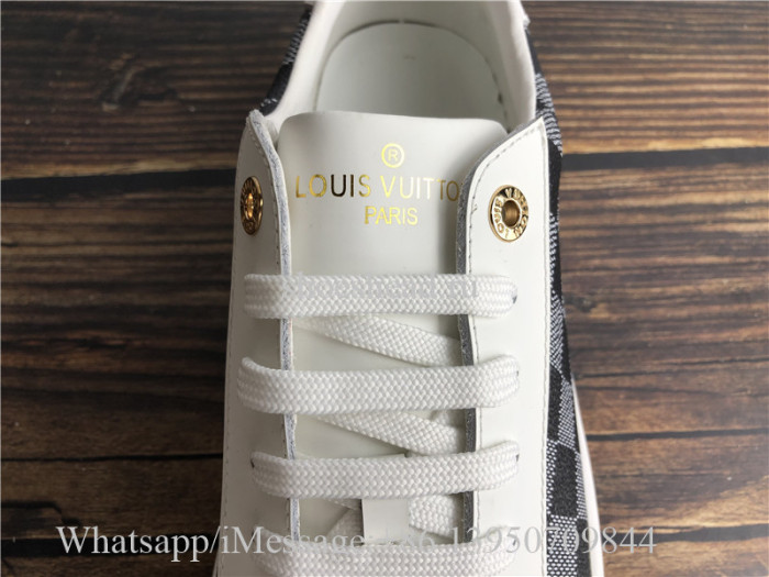 Super Quality Louis Vuitton Damier Low Top Sneaker White