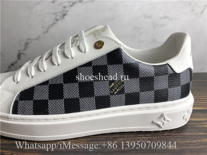Super Quality Louis Vuitton Damier Low Top Sneaker White