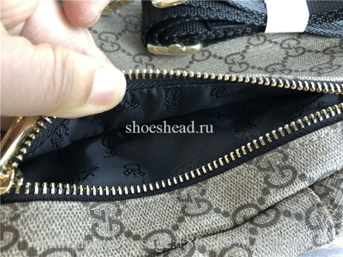 Original Quality Gucci GG Supreme Brown Chest Bag