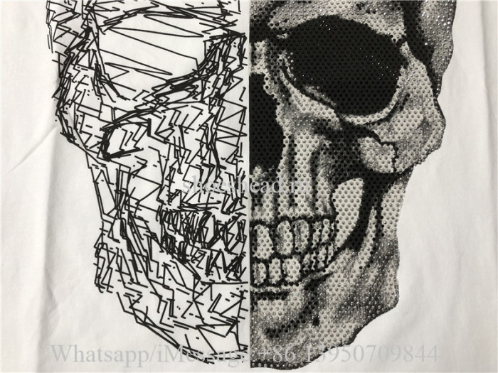 Philipp Plein Skull White Tshirt
