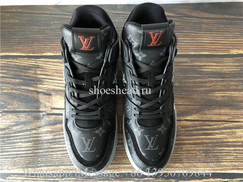 louis vuitton sneakers leather