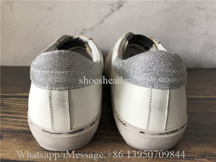 Golden Goose Deluxe Superstar Distressed Sneakers