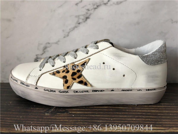 Golden Goose Deluxe Superstar Distressed Sneakers