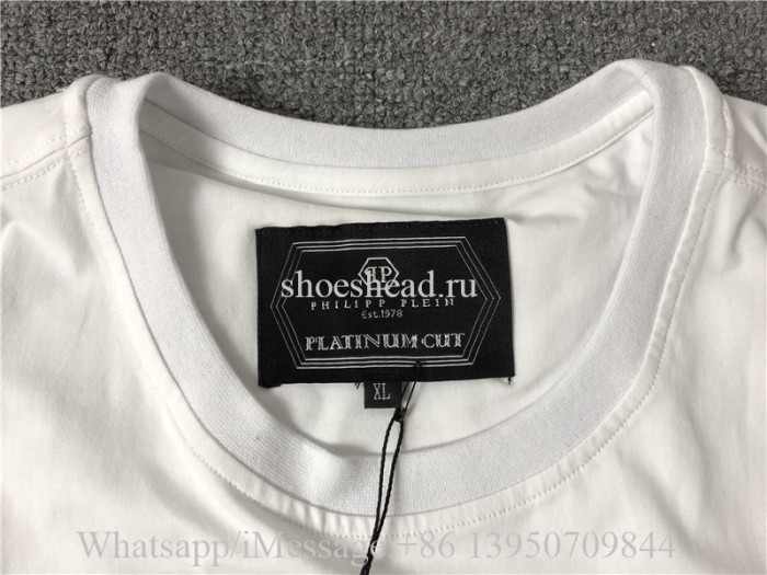 Philipp Plein Skull White Tshirt