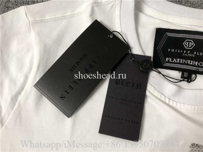 Philipp Plein Skull White Tshirt