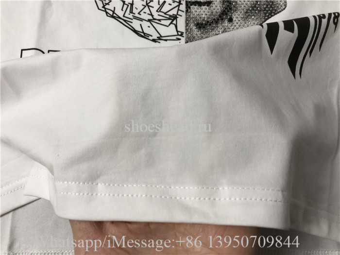 Philipp Plein Skull White Tshirt