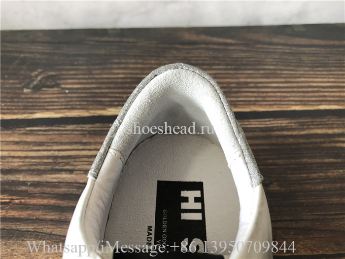 Golden Goose Deluxe Superstar Distressed Sneakers