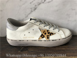 Golden Goose Deluxe Superstar Distressed Sneakers