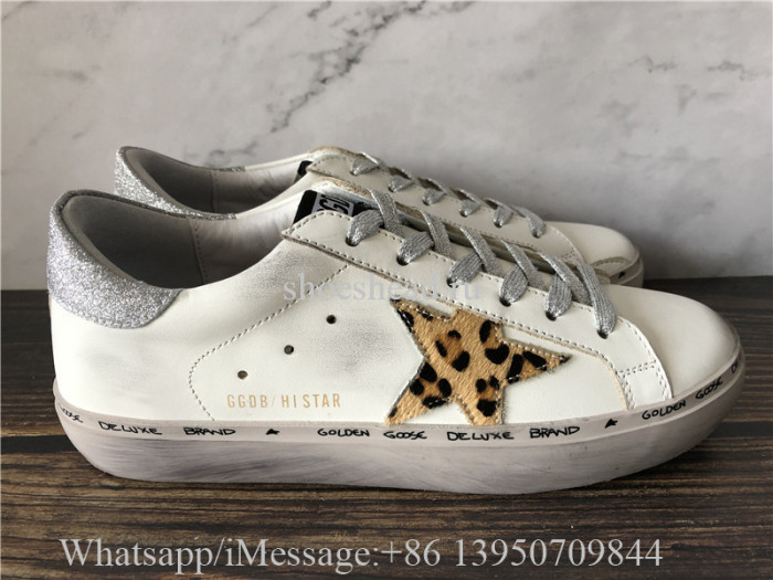 Golden Goose Deluxe Superstar Distressed Sneakers