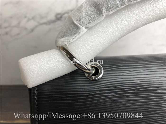 Original Quality Louis Vuitton Grenelle MM Black Bag M53691