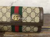 Original Gucci Ophidia GG Continental Wallet