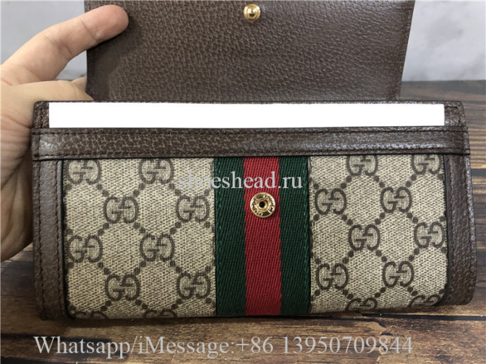 Original Gucci Ophidia GG Continental Wallet