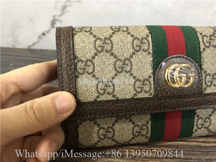 Original Gucci Ophidia GG Continental Wallet
