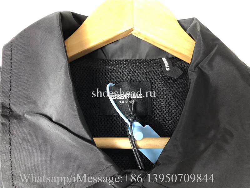 Fear Of God Essentials Black Jacket（US Size）