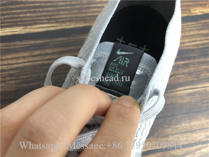 Nike Air VaporMax Flyknit 3 White Metallic Silver