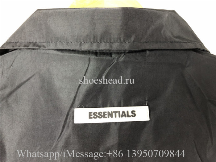Fear Of God Essentials Black Jacket（US Size）