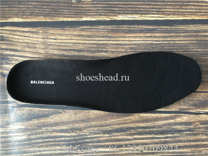 Super Quality Balenciaga Triple S Black Trainer Green Clear Sole