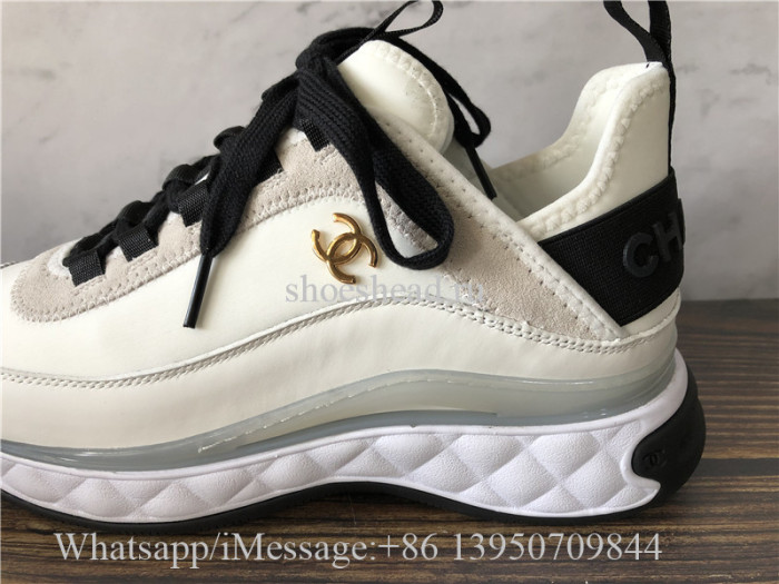 Chanel Cruise Low Top Sneaker White Black
