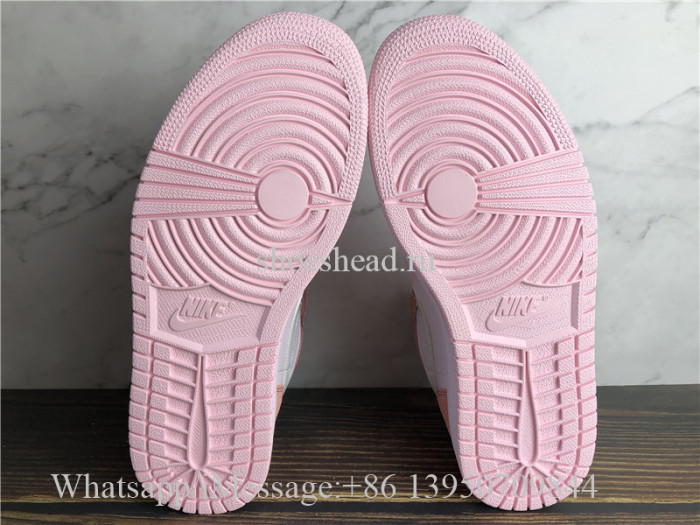 Air Jordan 1 Mid WMNS Digital Pink