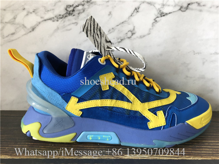 OFF-WHITE Blue & Yellow ODSY-2000 Sneakers