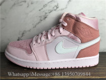 Air Jordan 1 Mid WMNS Digital Pink