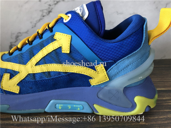 OFF-WHITE Blue & Yellow ODSY-2000 Sneakers