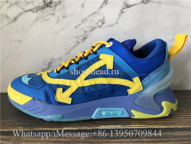 OFF-WHITE Blue & Yellow ODSY-2000 Sneakers