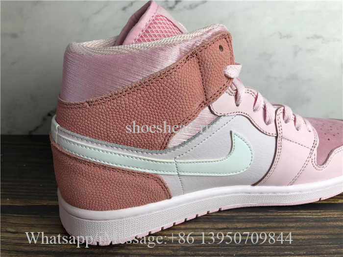 Air Jordan 1 Mid WMNS Digital Pink