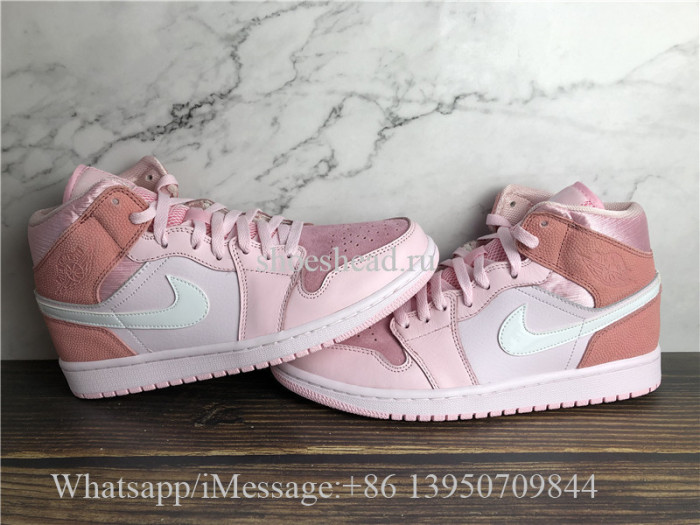 Air Jordan 1 Mid WMNS Digital Pink