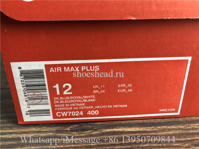 Nike Air Max Plus Deep Royal Blue