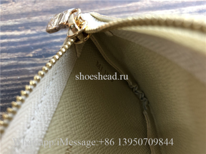 Original Louis Vuitton White Damier Azur Coin Wallet N62659