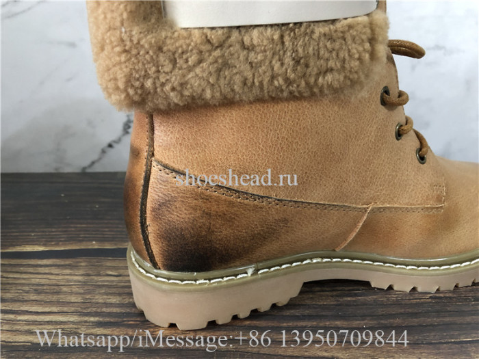 UGG Fur Waterproof Ankle Boots