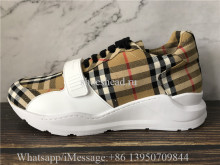 Burberry Regis Chunky Sneakers Antique Yellow
