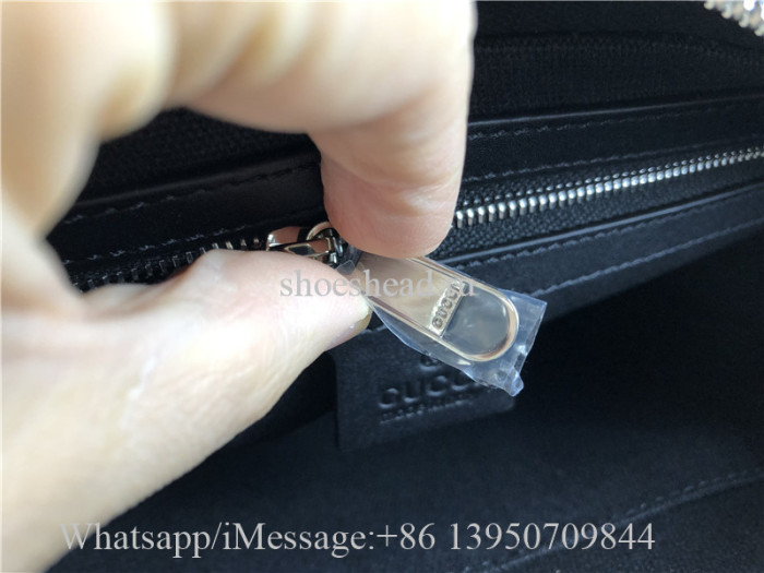 Original Quality Gucci GG Supreme Black Belt Bag