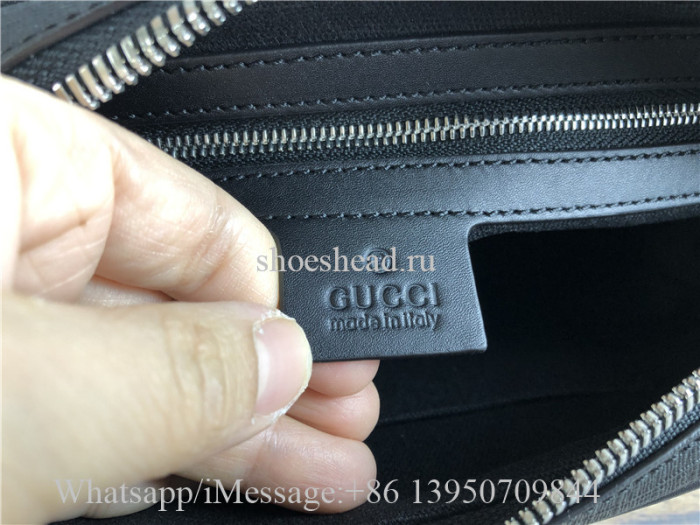 Original Quality Gucci GG Supreme Black Belt Bag