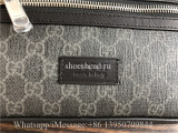 Original Quality Gucci GG Supreme Black Belt Bag