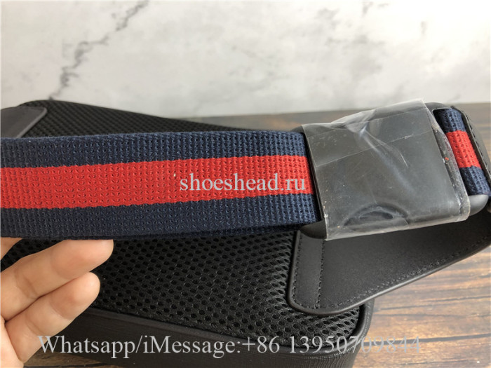 Original Quality Gucci GG Supreme Black Belt Bag