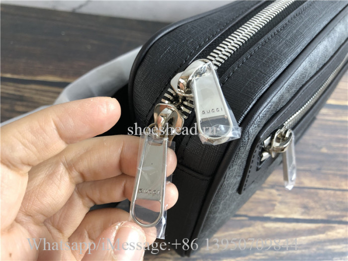 Original Quality Gucci GG Supreme Black Belt Bag