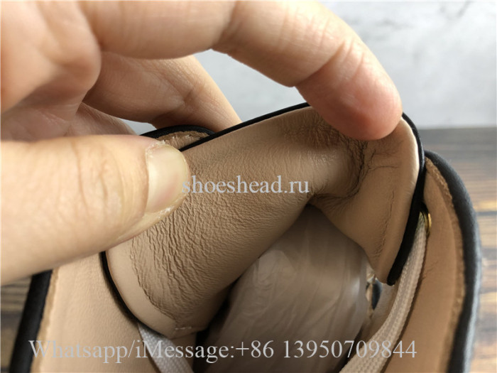 Gucci Beige Wool GG Ankle Boots