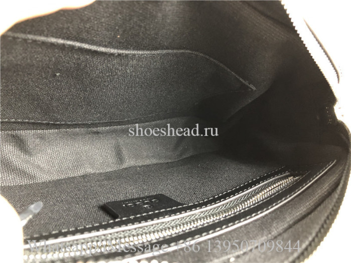Original Quality Gucci GG Supreme Black Belt Bag