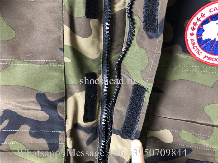 Super Quality Canada Goose Down Jacket Camo Green