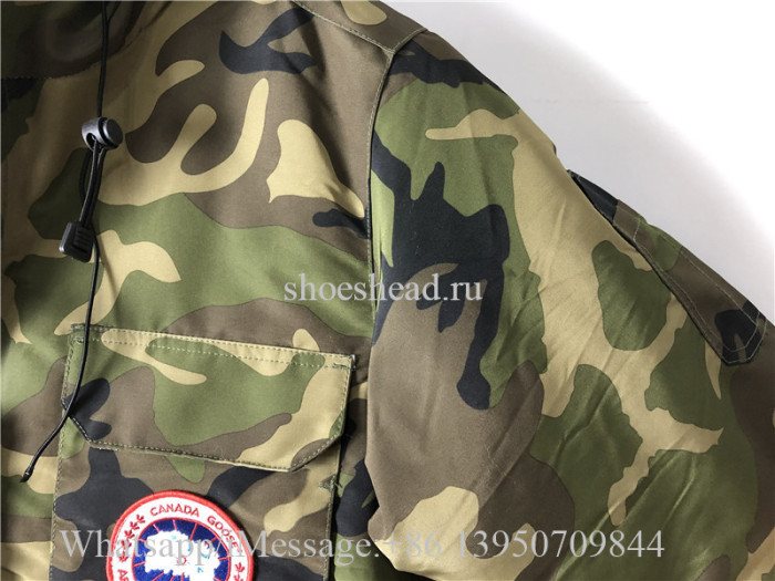 Super Quality Canada Goose Down Jacket Camo Green