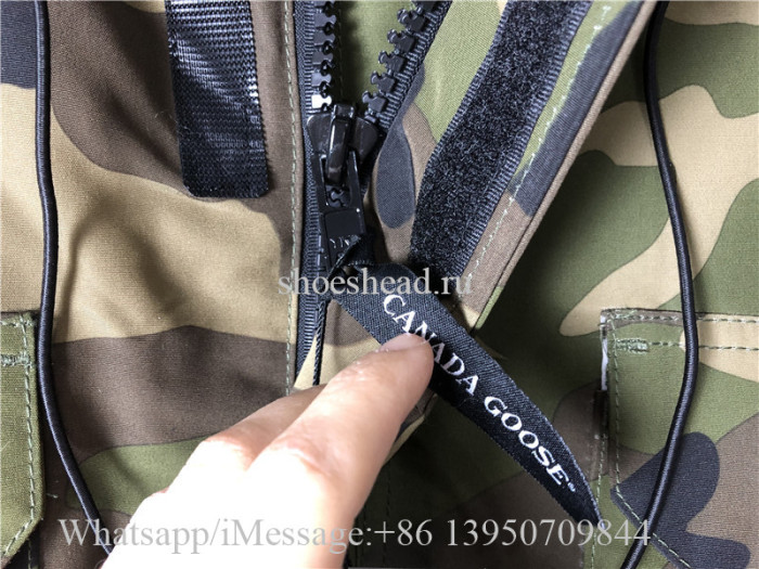 Super Quality Canada Goose Down Jacket Camo Green