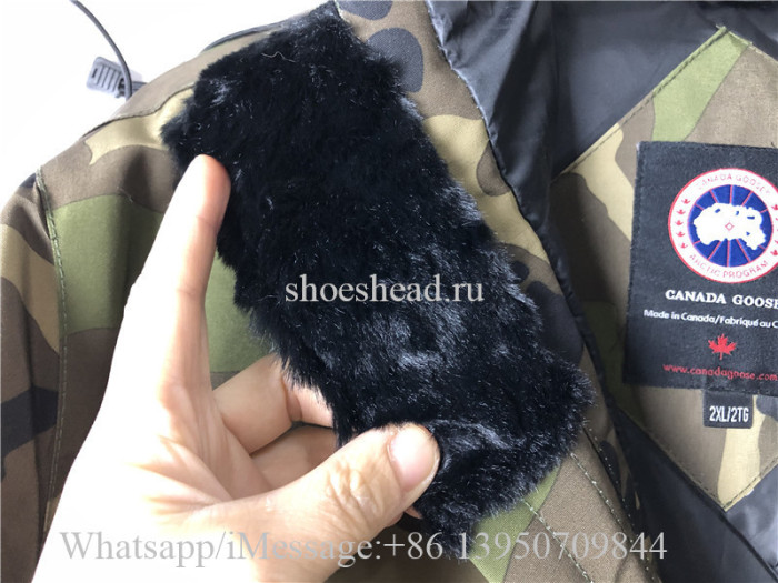 Super Quality Canada Goose Down Jacket Camo Green