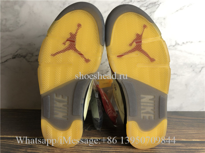 Super Quality Off White x Air Jordan 5 SP Cream Sail