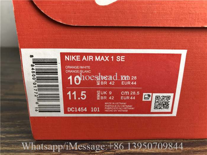 Nike Air Max 1 Magma Orange