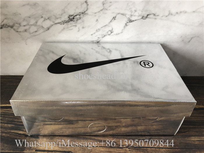 Off-White x Nike Dunk Low Silver